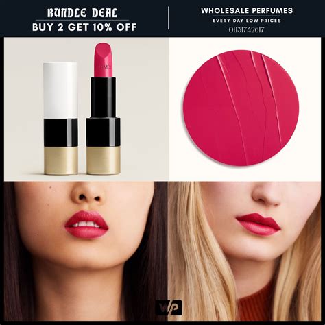 hermes rose dakar|Rouge Hermès, Satin lipstick, Rose Dakar.